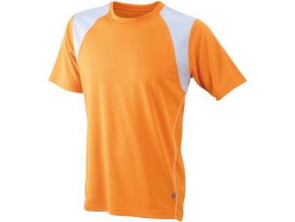 James & Nicholson | JN 397 (Farba orange/white, Veľkosť 3XL)