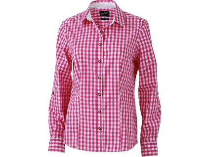 James & Nicholson | JN 637 (Farba purple/white, Veľkosť XXL)