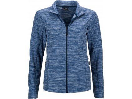 James & Nicholson | JN 769 (Farba blue melange/navy, Veľkosť XXL)