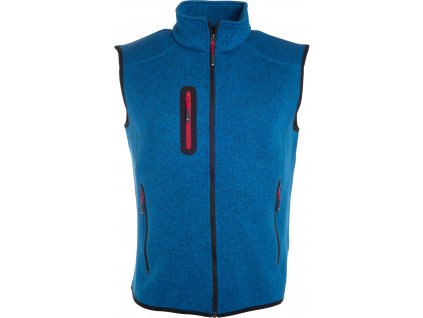 James & Nicholson | JN 774 (Farba royal melange/red, Veľkosť 3XL)