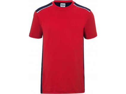 James & Nicholson | JN 860 (Farba red/navy, Veľkosť 6XL)