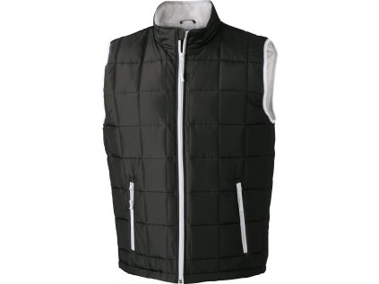 James & Nicholson | JN 1037 (Farba black/silver, Veľkosť 3XL)