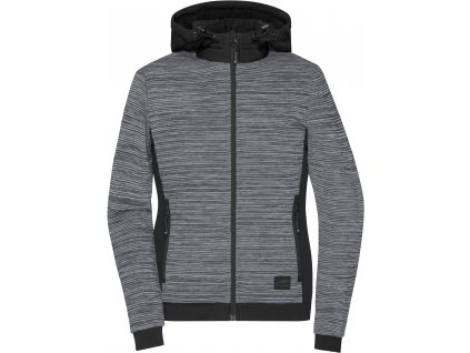 James & Nicholson | JN 1843 (Farba carbon melange/black, Veľkosť 4XL)