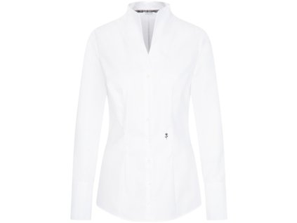 Seidensticker | Chalice Blouse Slim LSL (Farba white, Veľkosť 48)