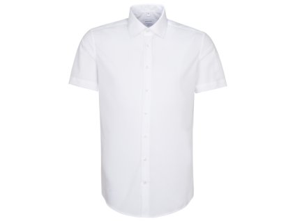 Seidensticker | Shirt Slim SSL (Farba white, Veľkosť 45)