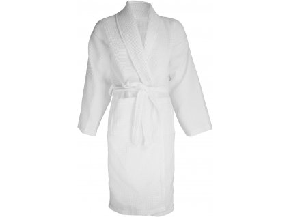 The One | Waffle Bathrobe (Farba white, Veľkosť L/XL)