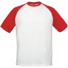 B&C | Base-Ball (Farba white/red, Veľkosť XXL)