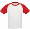 B&C | Base-Ball /kids (Farba white/red, Veľkosť 12-14)