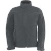 B&C | Hooded Softshell /men (Farba dark grey, Veľkosť 3XL)