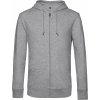 B&C | Inspire Zipped Hood_° (Farba heather grey, Veľkosť 3XL)