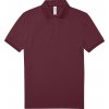 B&C | My Polo 180 (Farba burgundy, Veľkosť 3XL)