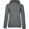 B&C | QUEEN Hooded_° (Farba heather mid grey, Veľkosť XXL)