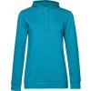 B&C | #Hoodie /women (Farba hawaiian blue, Veľkosť XXL)