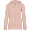 B&C | Inspire Zipped Hood /women_° (Farba soft rose, Veľkosť XXL)