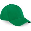 Beechfield | B20 (Farba kelly green/white, Veľkosť UNI)