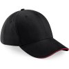 Beechfield | B20 (Farba black/classic red, Veľkosť UNI)