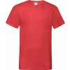 F.O.L. | Valueweight V-Neck T (Farba red, Veľkosť 3XL)