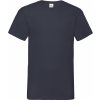 F.O.L. | Valueweight V-Neck T (Farba deep navy, Veľkosť 3XL)