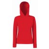 F.O.L. | Classic Lady-Fit Hooded Sweat (Farba red, Veľkosť XXL)