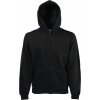 F.O.L. | Classic Hooded Sweat Jacket (Farba black, Veľkosť 5XL)