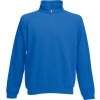 F.O.L. | Classic Zip-Neck Sweat (Farba royal blue, Veľkosť XXL)