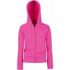 F.O.L. | Premium Lady-Fit Hooded Jacket (Farba fuchsia, Veľkosť XXL)