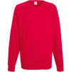 F.O.L. | Lightweight Raglan Sweat (Farba red, Veľkosť XXL)