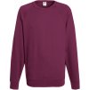 F.O.L. | Lightweight Raglan Sweat (Farba burgundy, Veľkosť XXL)