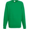 F.O.L. | Lightweight Raglan Sweat (Farba kelly green, Veľkosť XXL)