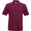 F.O.L. | Heavy 65/35 Pique Polo (Farba burgundy, Veľkosť 3XL)