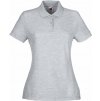 F.O.L. | Lady-Fit 65/35 Polo (Farba heather grey, Veľkosť XXL)