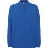 F.O.L. | Premium Polo LSL (Farba royal blue, Veľkosť 3XL)