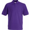 F.O.L. | 65/35 Pique Polo (Farba purple, Veľkosť 3XL)