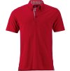 James & Nicholson | JN 716 (Farba red/red white, Veľkosť 3XL)