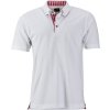 James & Nicholson | JN 716 (Farba white/red white, Veľkosť 3XL)