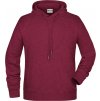 James & Nicholson | JN 8024 (Farba burgundy melange, Veľkosť 5XL)