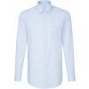 Seidensticker | Shirt Regular (Farba striped light blue/white, Veľkosť 47)