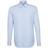 Seidensticker | Shirt Shaped (Farba check light blue/white, Veľkosť 46)