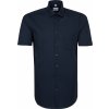 Seidensticker | Shirt Regular SSL (Farba navy, Veľkosť 47)