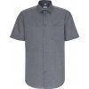 Seidensticker | Shirt Regular SSL (Farba anthracite, Veľkosť 47)