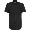Seidensticker | Shirt Regular SSL (Farba black, Veľkosť 47)