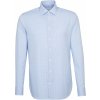 Seidensticker | Shirt Slim (Farba check light blue/white, Veľkosť 45)