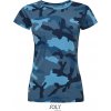 SOL'S | Camo Women (Farba blue camo, Veľkosť XXL)