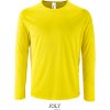 SOL'S | Sporty LSL Men (Farba neon yellow, Veľkosť 3XL)