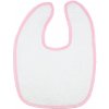 The One | Baby Bib (Farba white/pink, Veľkosť UNI)