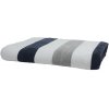 The One | Towel Stripe (Farba anthracite/light grey, Veľkosť UNI)