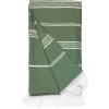 The One | Recycled Hamam Towel (Farba olive green, Veľkosť UNI)