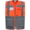 Yoko | HVW801 (Farba hi vis orange/grey, Veľkosť 3XL)