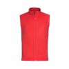 Stedman ST5010 | Fleece Vest (Farba Scarlet Red, Veľkosť XXL)