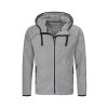 Stedman ST5040 | Power Fleece Jacket (Farba Grey Heather, Veľkosť XXL)